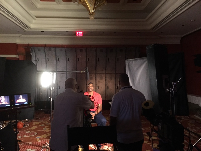 NBA Commercial Interview